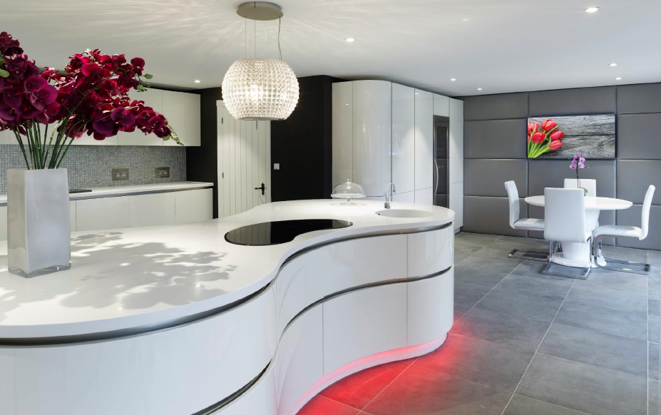 Colinton Furniture what is corian Thermoformed Kitchen