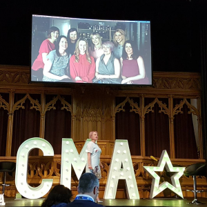 Pam Laird at CMA Live 2017